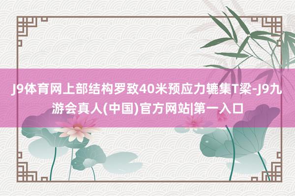 J9体育网上部结构罗致40米预应力辘集T梁-J9九游会真人(中国)官方网站|第一入口